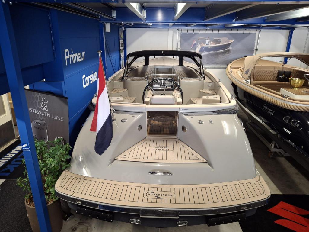 Waterspoor 808 Open | Yanmar 195pk | Vaarklaar 2025, Niet ingevuld, 9 m, Binnenboordmotor, Nieuw