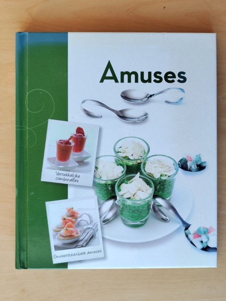 Amuses van Leonie van Mierlo, Boeken, Albert Heijn, Tapas, Hapjes en Dim Sum, Ophalen of Verzenden, Zo goed als nieuw