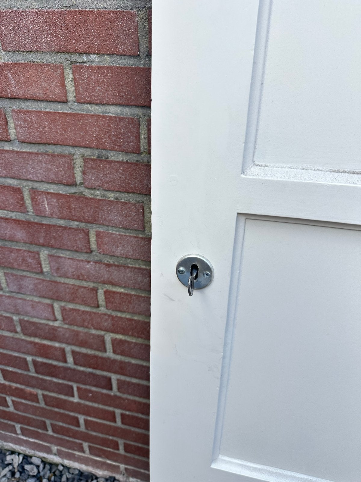 Binnendeuren harthouten set van 2 met sleutelgat, Ophalen, Gebruikt, 80 tot 100 cm, Binnendeur