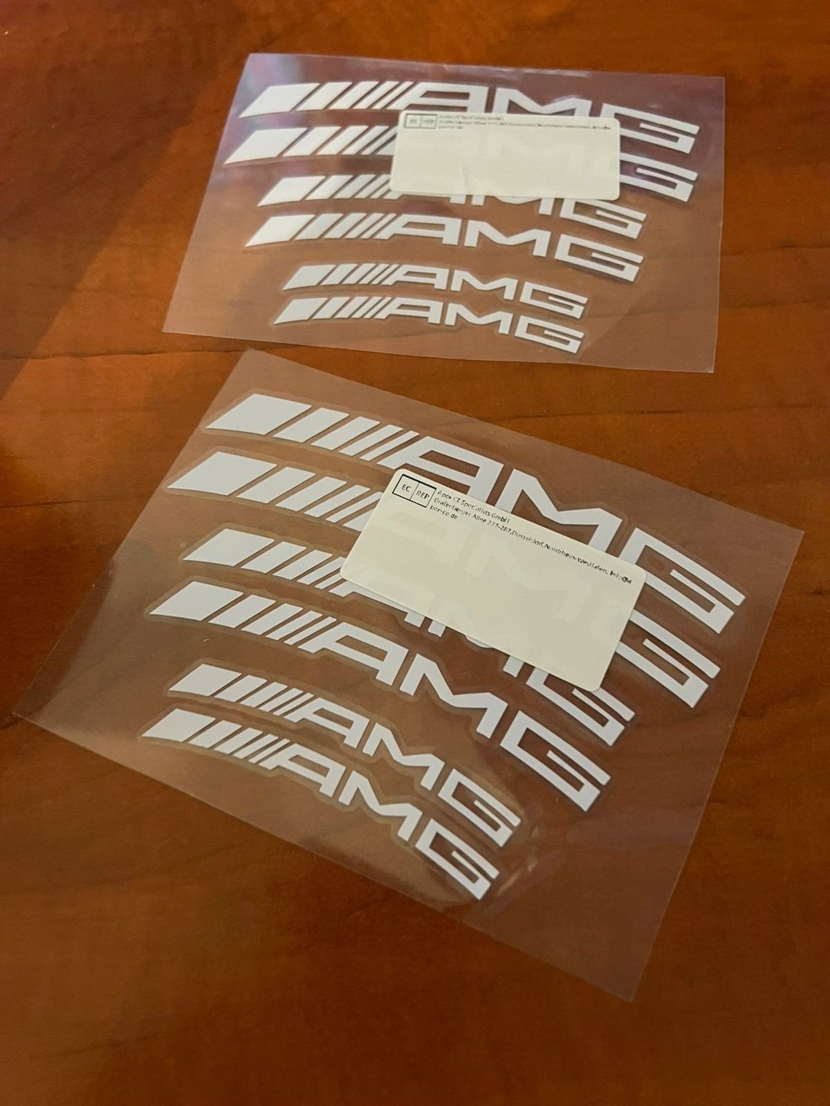 te koop remklauw stickers mercedes amg, Ophalen of Verzenden, Nieuw