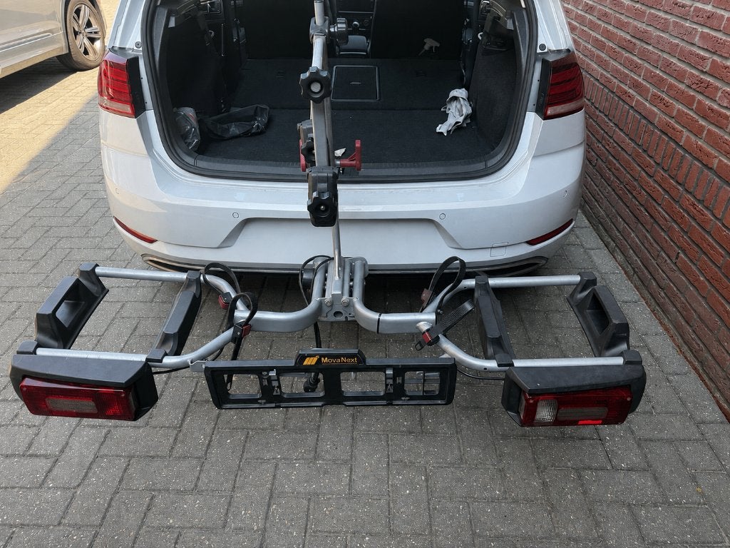 Movanext fietsendrager, Auto diversen, Ophalen, Gebruikt, Elektrische fiets, 2 fietsen