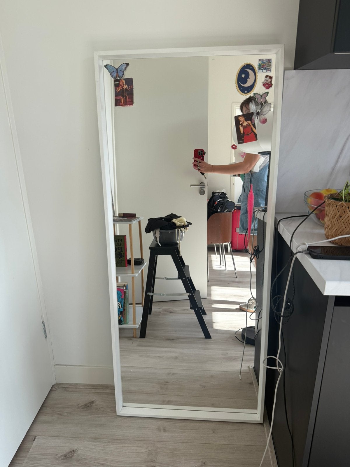 Ikea mirror, Ophalen, Minder dan 50 cm, Zo goed als nieuw, Minder dan 100 cm