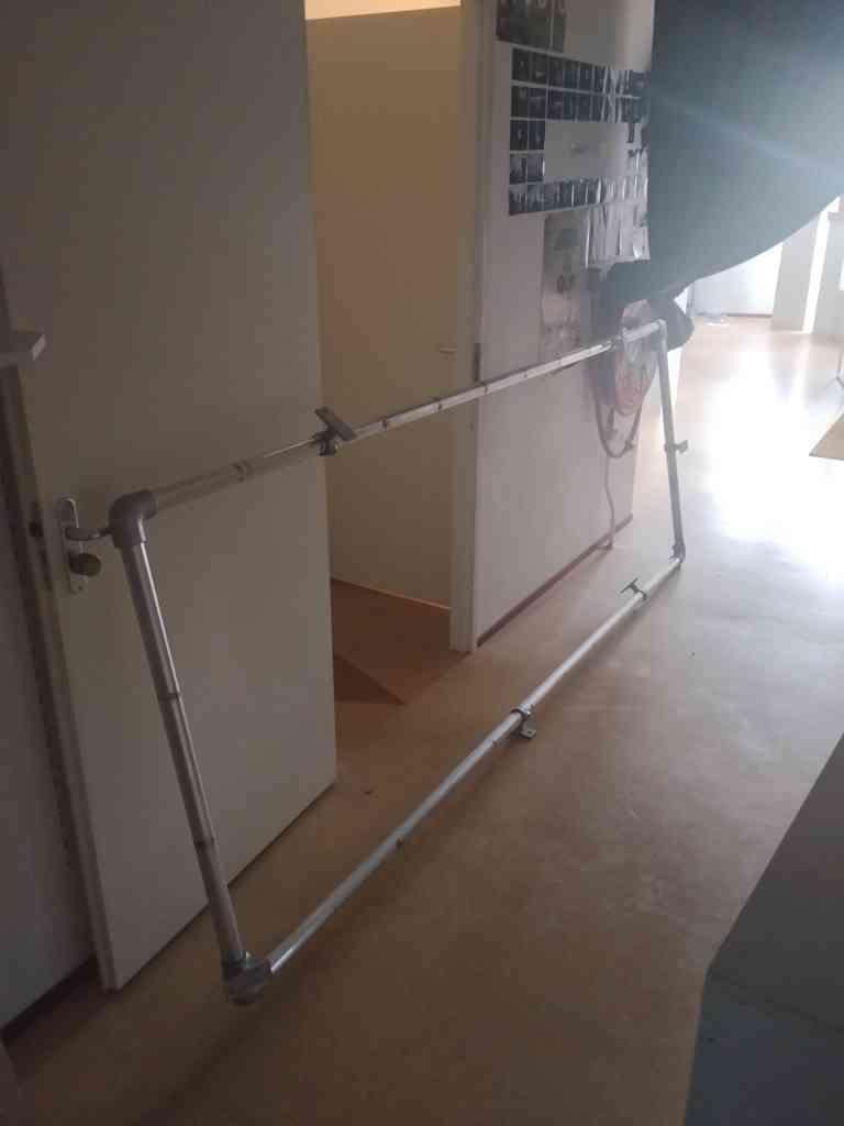 Aluminium frame spandoek 100-300, Doe-het-zelf en Verbouw, Overige Doe-het-zelf en Verbouw, Gebruikt, Ophalen