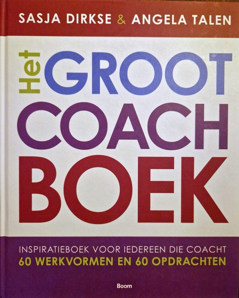 Het Groot Coach Boek - Inspiratie voor coaches, Boeken, Zo goed als nieuw, Gamma, Sasja Dirkse & Angela Talen, HBO