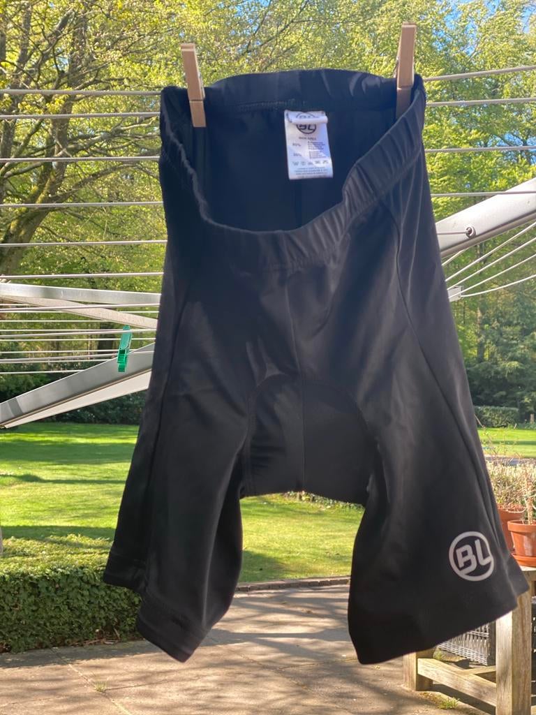 Fietsbroek mt 164 - Voel je een echte Mathieu van der Poel!, Gebruikt, Kinderen, Overige maten, Onderkleding