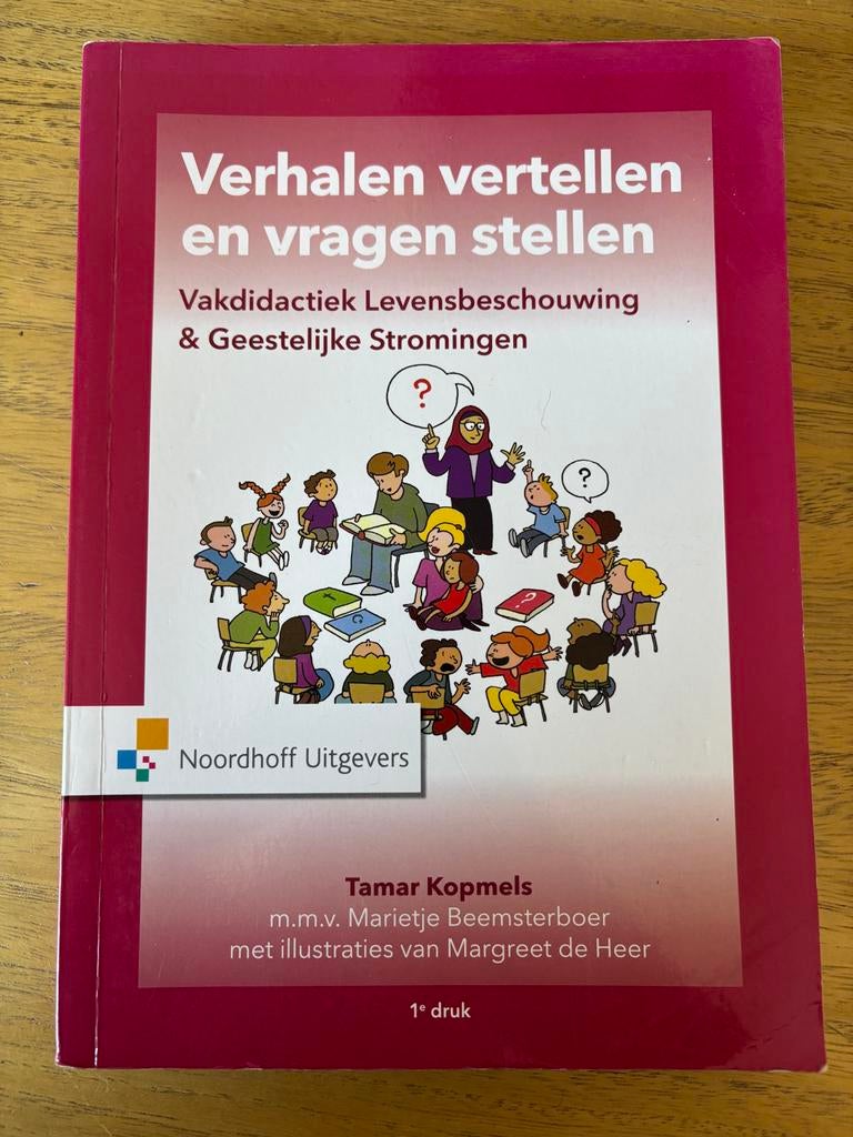 Verhalen vertellen en vragen stellen - Pabo boek Kopmels, Boeken, Ophalen of Verzenden, Alpha, Zo goed als nieuw, HBO