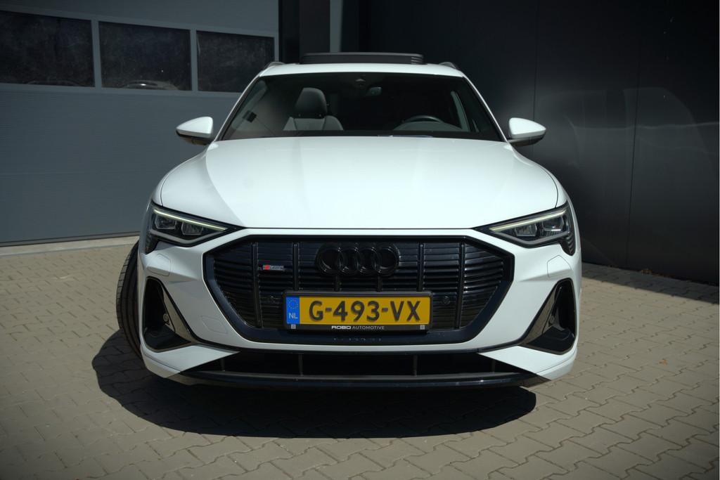Audi e-tron e-tron 50 quattro Launch edition Black 71 kWh |, Auto's, Audi, Automaat, Wit, Origineel Nederlands, Vierwielaandrijving