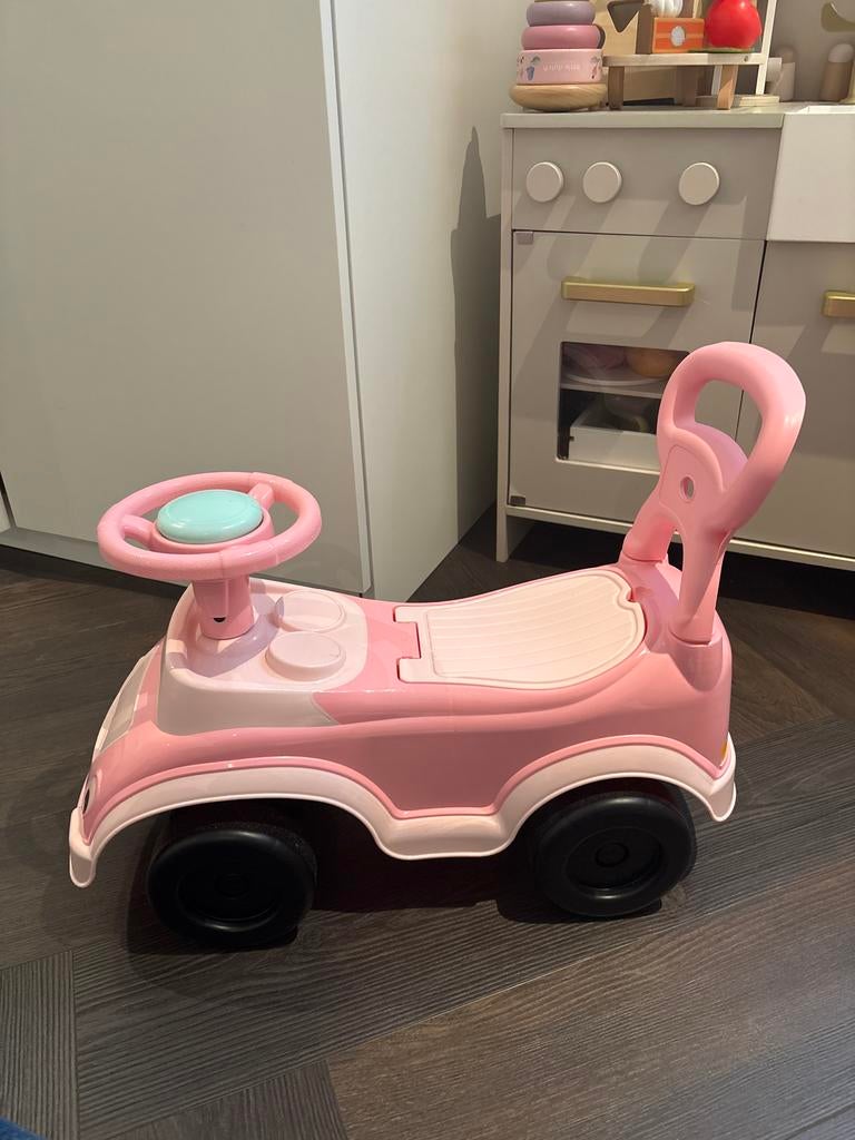 Roze loopauto met opbergruimte, Ophalen, Gebruikt, Loopvoertuig