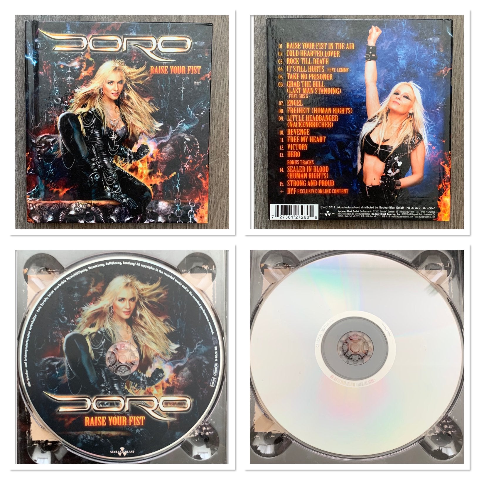 Doro: Raise Your Fist, Ophalen of Verzenden