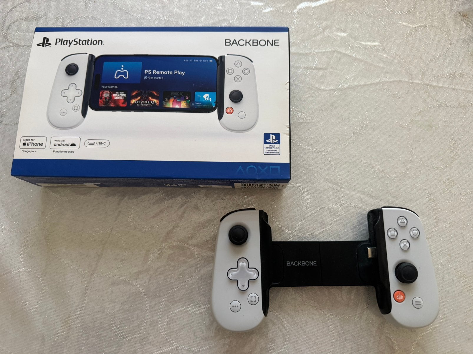 Playstation backbone controller, Ophalen, Zo goed als nieuw