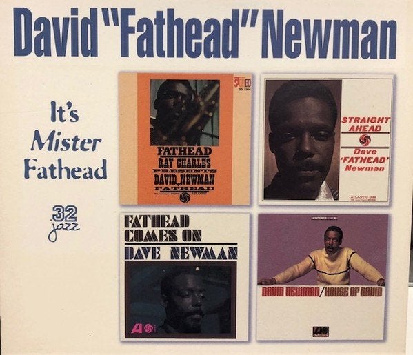 David "Fathead" Newman – It's Mister Fathead (2-CD, 1998), Inclusief boekje, Ophalen of Verzenden, Zo goed als nieuw, Jazz