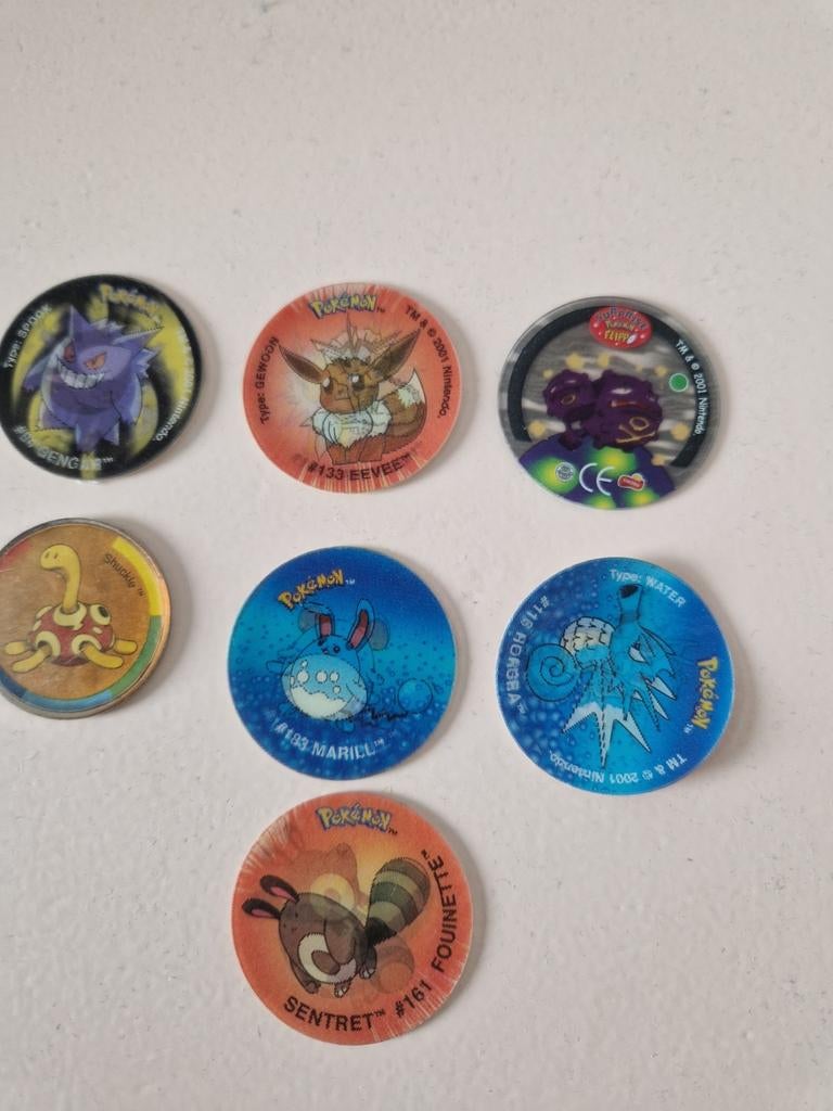 Pokemon flippo's, Ophalen of Verzenden, Losse flippo's