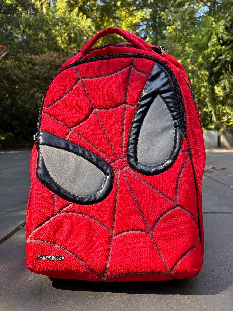 Samsonite Spider-Man koffer, Ophalen, Wieltjes, Gebruikt, Minder dan 50 cm