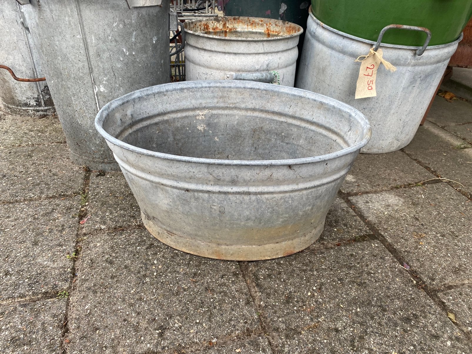 Zinken wasteil, Ophalen