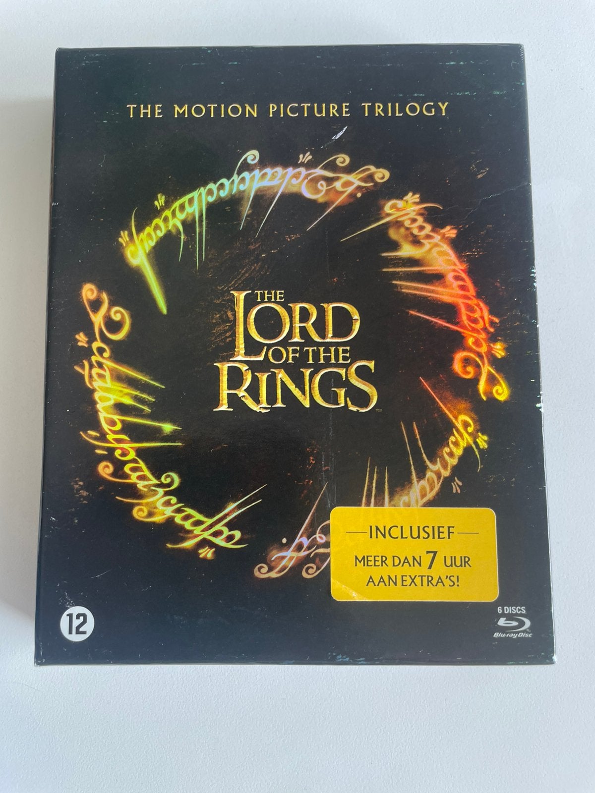 Blu-ray Lord Of The Rings Trilogy Box, Ophalen of Verzenden, Zo goed als nieuw