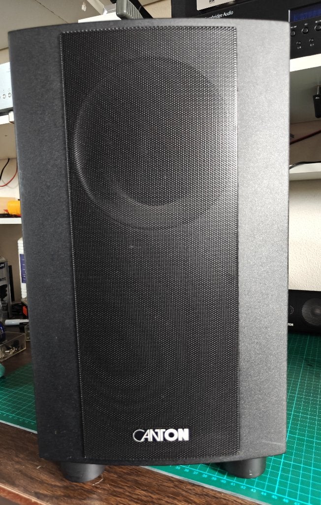 Canton  AS 120 MX subwoofer, Overige merken, Gebruikt, Subwoofer, Ophalen of Verzenden