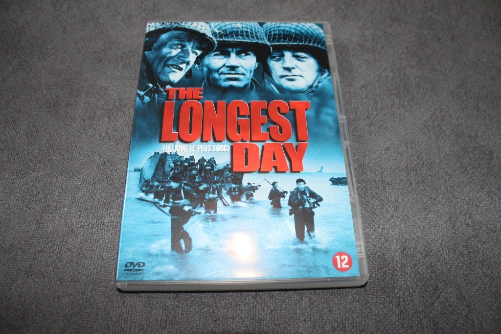 DVD The Longest Day, Gebruikt, Ophalen of Verzenden, 1940 tot 1960, Actie en Avontuur