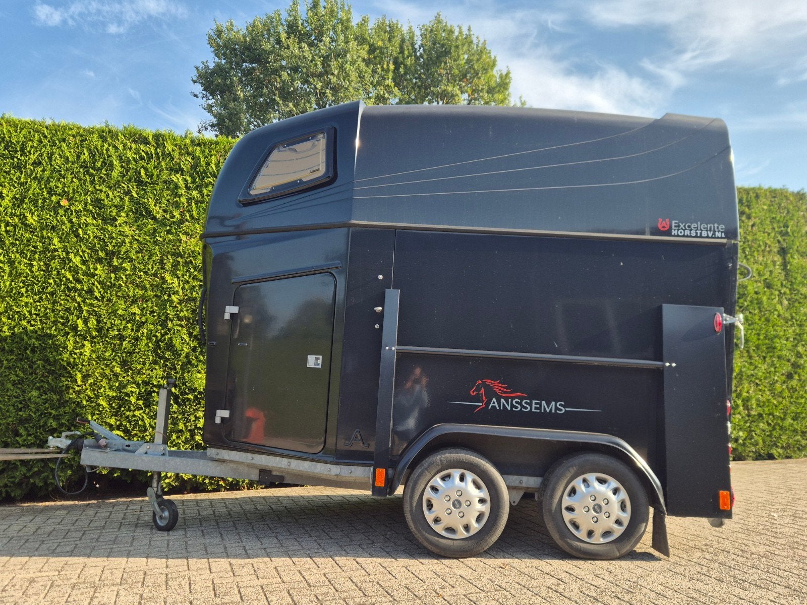 2 paardstrailer anssems excellente, Dieren en Toebehoren, Ophalen, Polyester, Overige typen