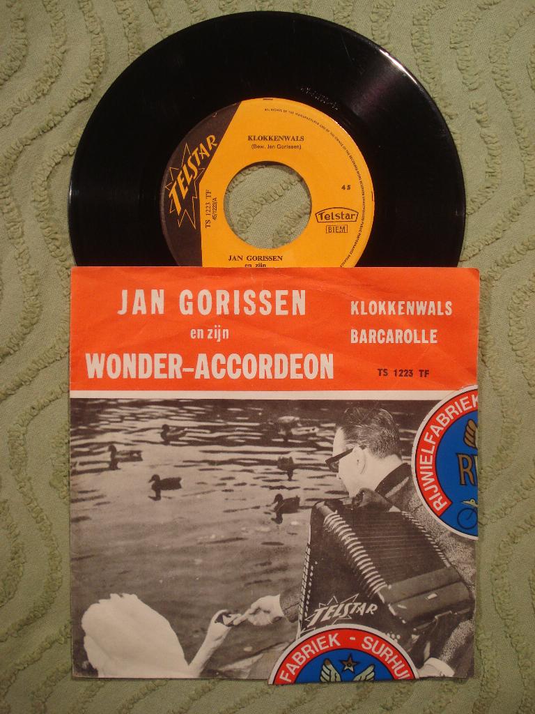 Jan Gorissen 7" Vinyl Single: ‘Klokkenwals’ (Nederland), Ophalen of Verzenden, Gebruikt, Nederlandstalig