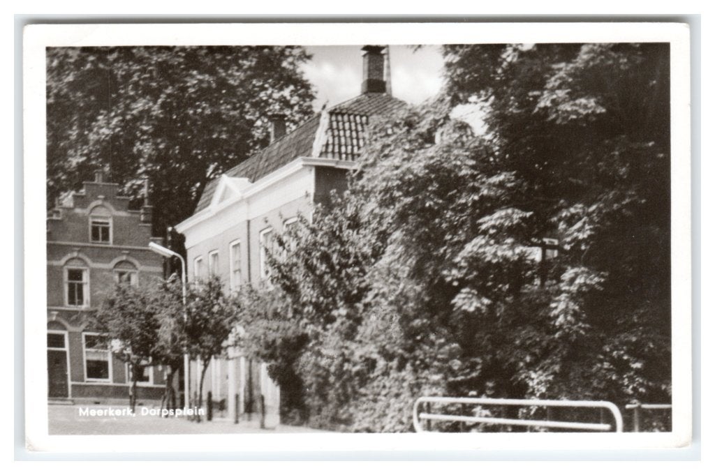 Meerkerk, Dorpsplein, Ophalen of Verzenden, 1960 tot 1980, Ongelopen, Utrecht