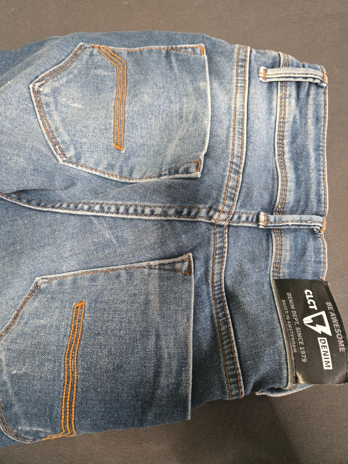 146/152 Toffe Jeans, Coolcat CLCT Denim, Ophalen of Verzenden, Zo goed als nieuw, Jongen, Broek