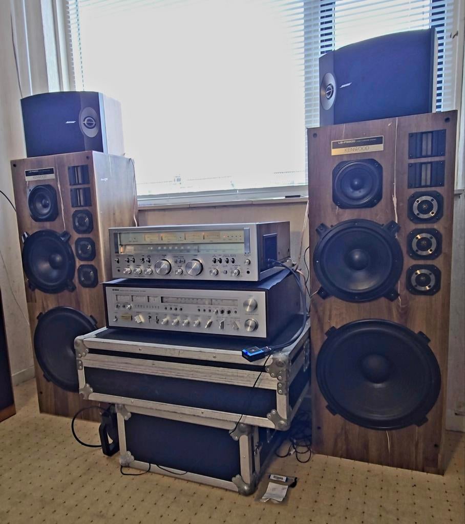 Kenwood LS-P9200, Zo goed als nieuw, 120 watt of meer, Front, Rear of Stereo speakers, Ophalen