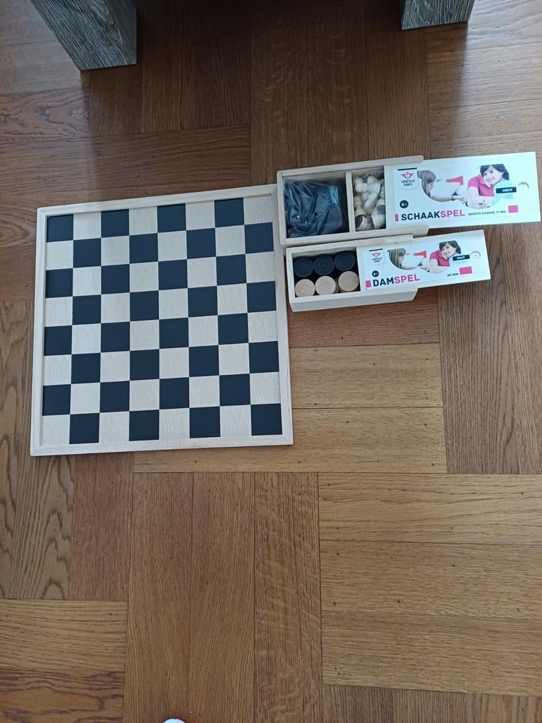Schaakbord, Ophalen of Verzenden, Zo goed als nieuw