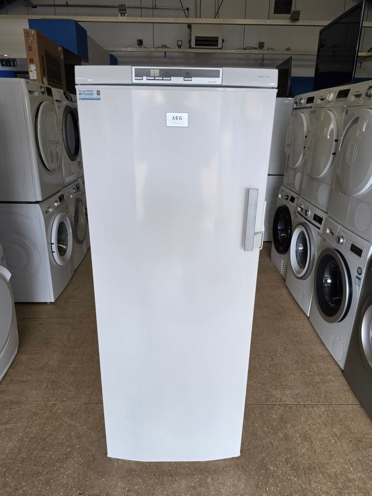 AEG vrijstaande vrieskast | A+ | No Frost | Gratis thuis 🚚, Jirnsum, Zo goed als nieuw, Energieklasse A of zuiniger, Vanderkooijwitgoed@hotmail.com