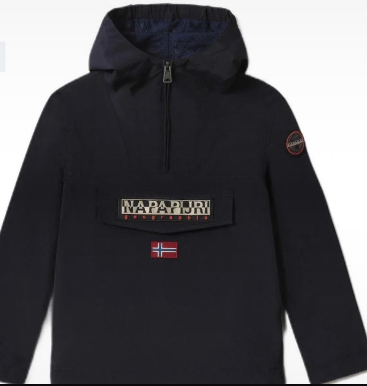 Napapijri Rainforest Windbreaker jas, Ophalen of Verzenden, Zo goed als nieuw, Jongen of Meisje, Jas