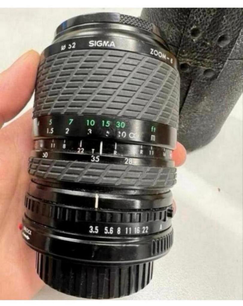 Sigma Zoom-E 1:3.5-4.5 f= 28-70 Multi-Coated + Canon adapt., Audio, Tv en Foto, Fotografie | Lenzen en Objectieven, Ophalen of Verzenden
