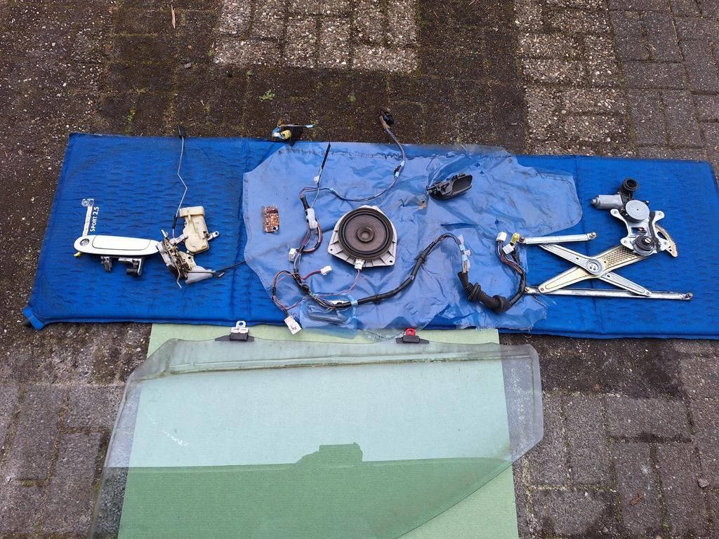 Toyota Yaris 2000 raammechanisme elektrisch linksvoor, Auto-onderdelen, Elektronica en Kabels, Toyota, Ophalen