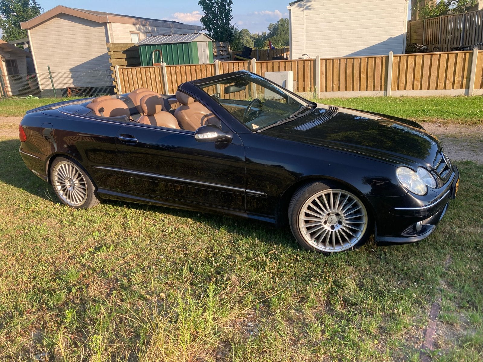 Mercedes-Benz CLK 3.0 CDI Clk320 Avant Garde Cabriolet 2006, Automaat, Achterwielaandrijving, Beige, 197 €/maand