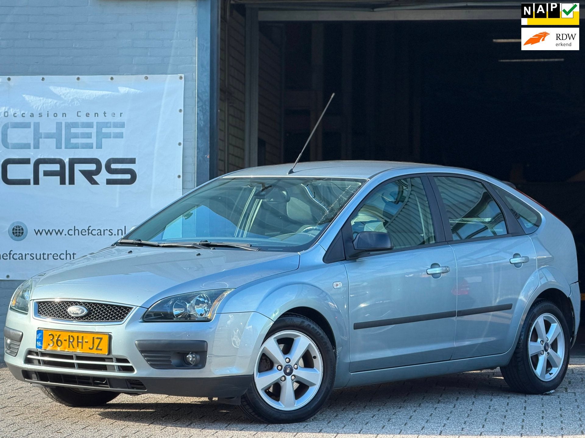 Ford Focus 1.6|NAP|AIRCO|5DEURS|LM|DISTRIBUTIE VV|3EIGENAAR!, Auto's, 1596 cc, Gebruikt, 4 cilinders, 620 kg