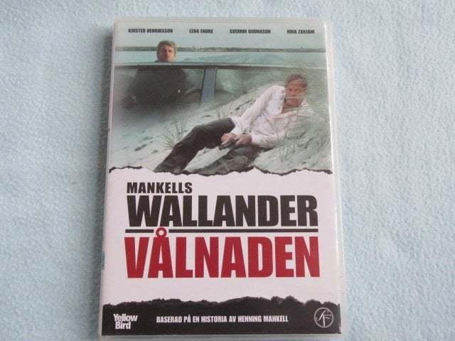 Zweedse DVD: Wallander - Vålnaden met oa Krister Henriksson, Vanaf 16 jaar, Inclusief doosje, Ophalen of Verzenden, Zo goed als nieuw