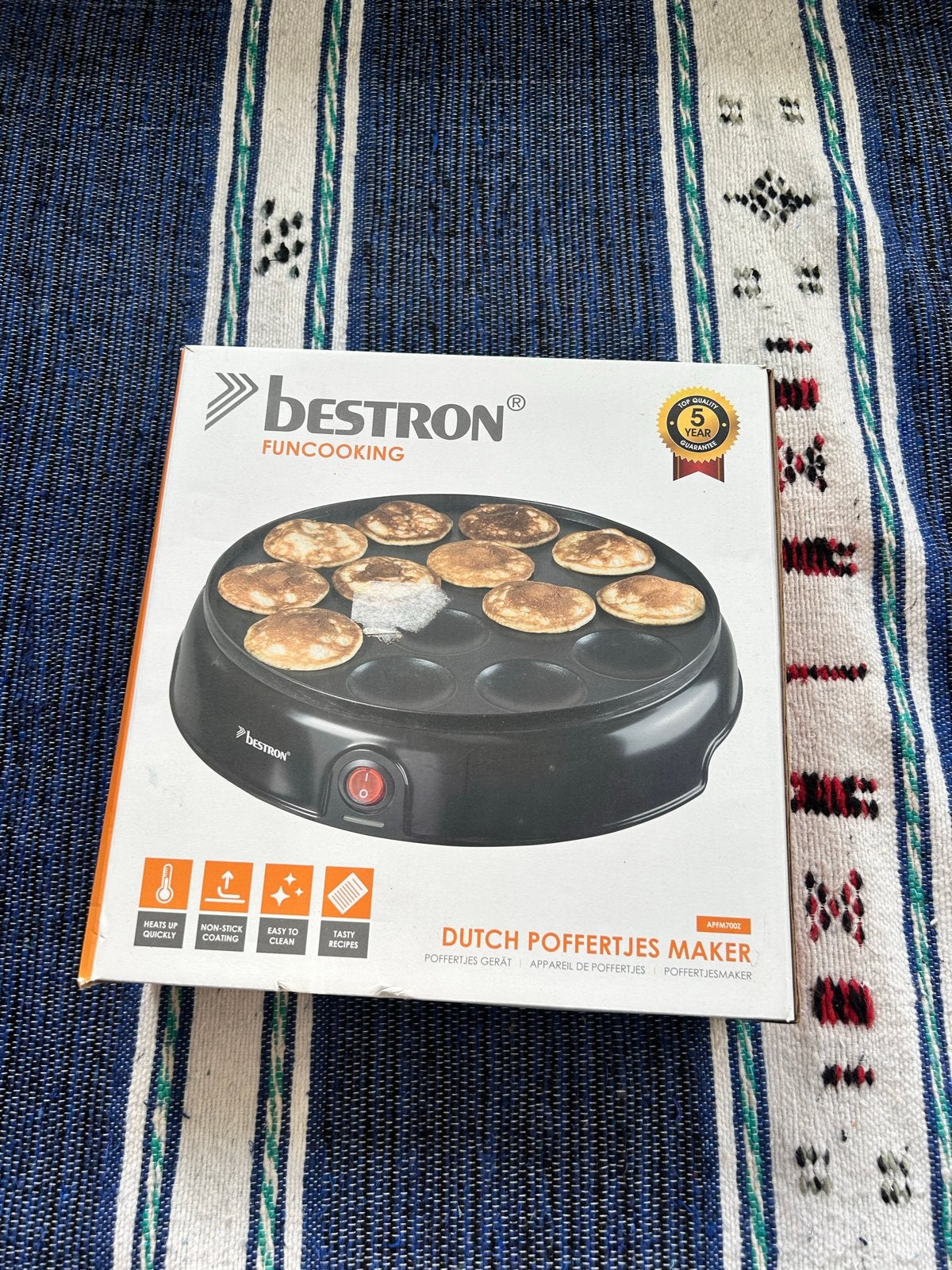 Bestron Poffertjes Maker - Nieuw in doos, Ophalen of Verzenden, Nieuw