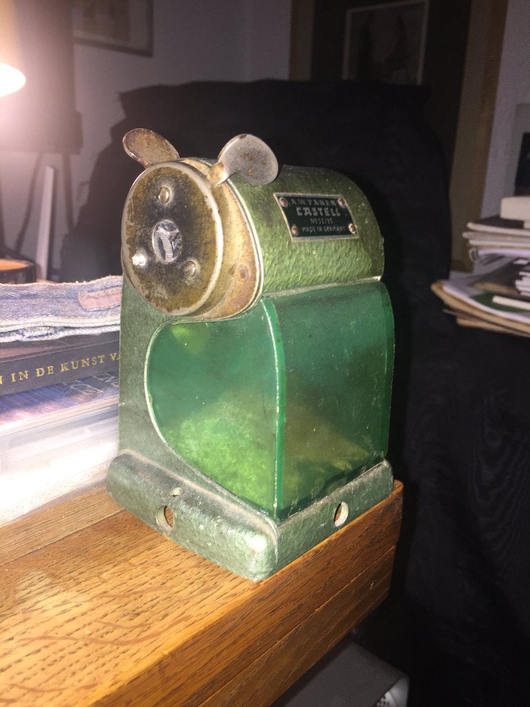 A.W. Faber Castell puntenslijper No 52/25 1955, Hobby en Vrije tijd, Tekenen, Ophalen of Verzenden, Gebruikt, Overige typen