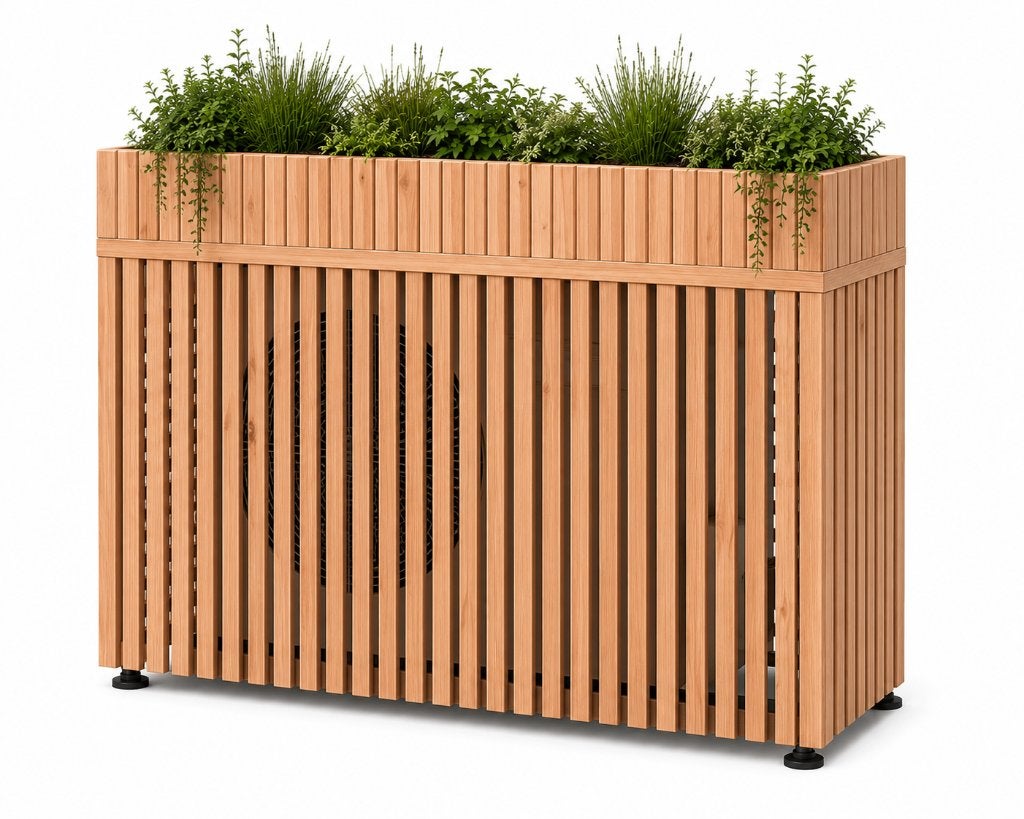 Tuinkast  voor uw airco warmtepomp kast ., Ophalen of Verzenden, Nieuw, Hout, Overige typen
