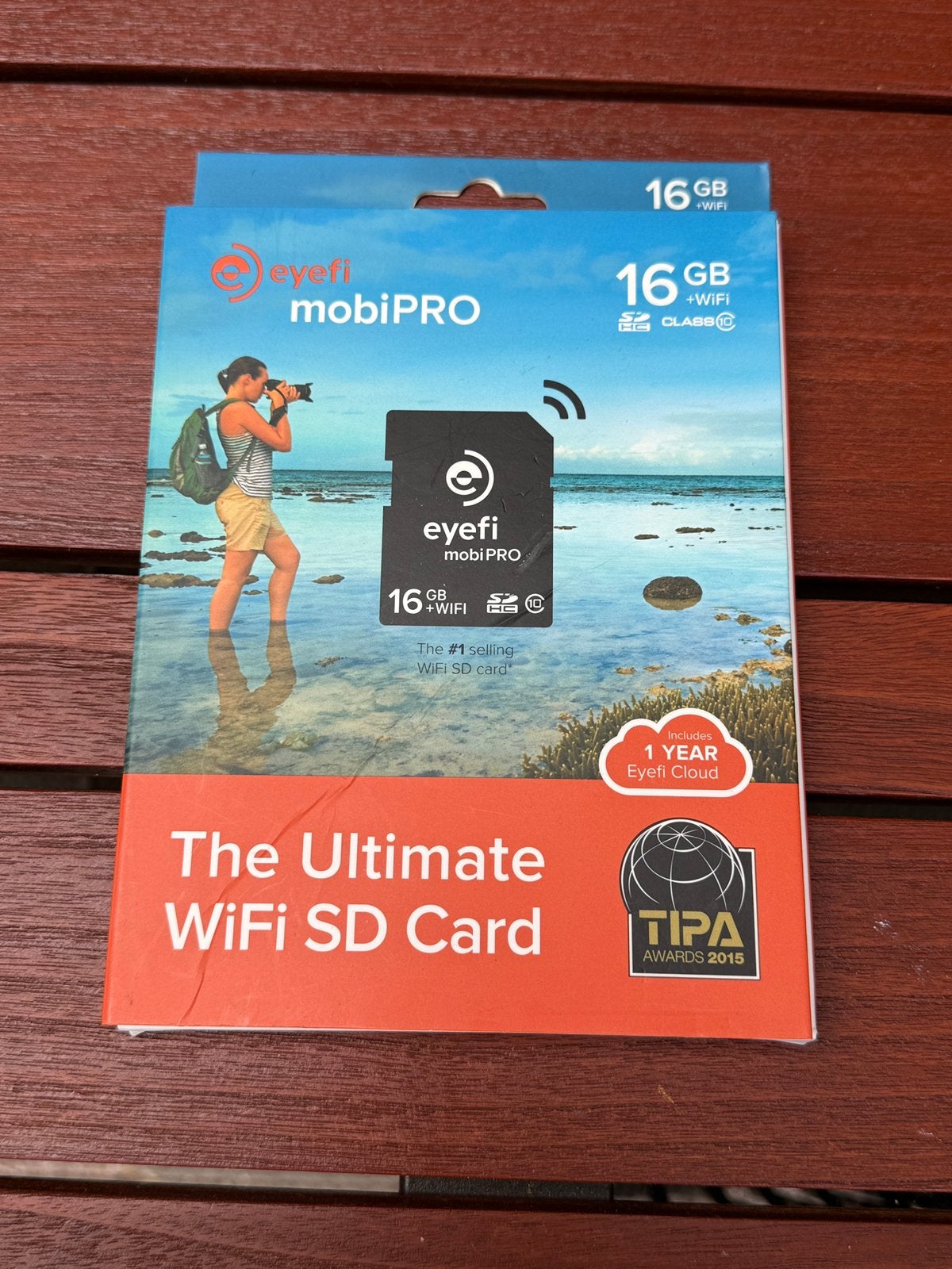 Eye-Fi Mobi Pro 16GB WiFi SD Kaart, SD, Nieuw, Ophalen of Verzenden, Fotocamera