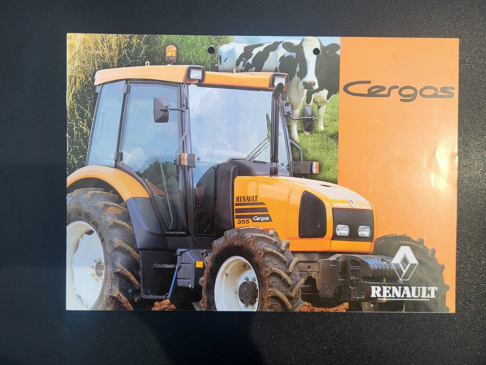 tractor folder Renault Cergos, Boeken, Ophalen of Verzenden, Zo goed als nieuw