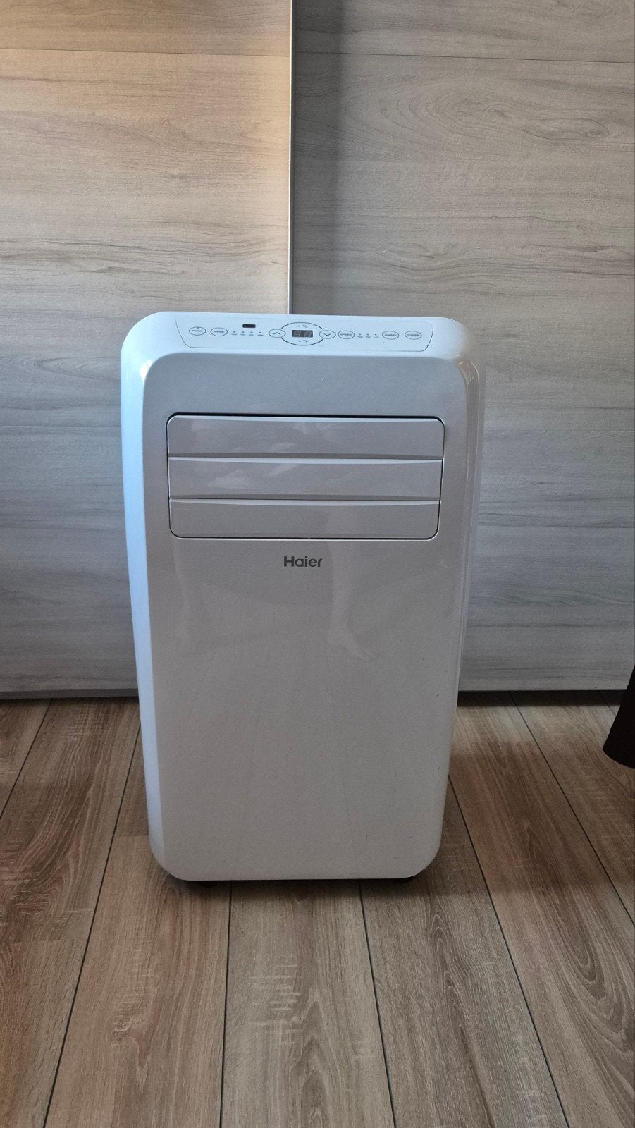 Haier AM12AA1GAA Mobiele Airco 12.000 BTU, Witgoed en Apparatuur, Ophalen, Koelen en Ontvochtigen, Timer, 3 snelheden of meer