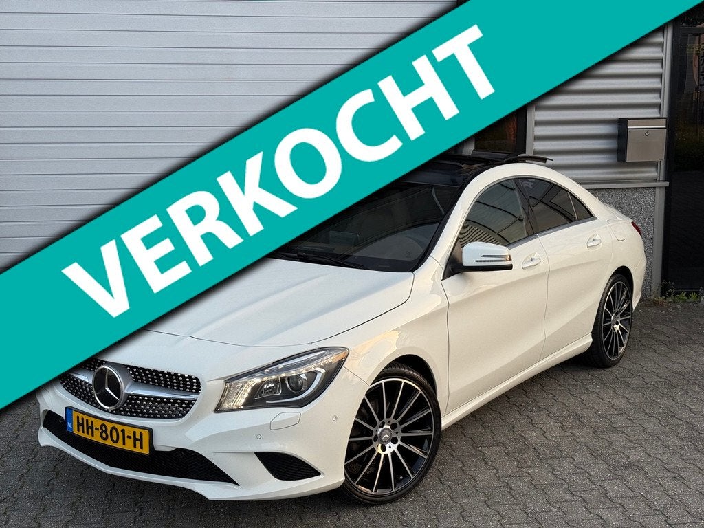 Mercedes-Benz CLA-klasse 200 Pano Leder Clima Memory Xenon F, Gebruikt, Euro 6, 715 kg, Wit