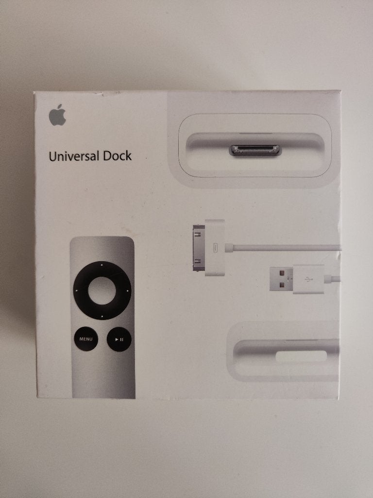 Apple Universal Dock (MC746ZA/A), Ophalen of Verzenden, Gebruikt, Dock of Kabel, Classic of Photo