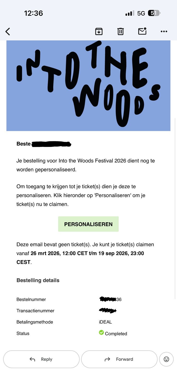 Into The Woods - 2x vrijdagticket, Tickets en Kaartjes, Twee personen