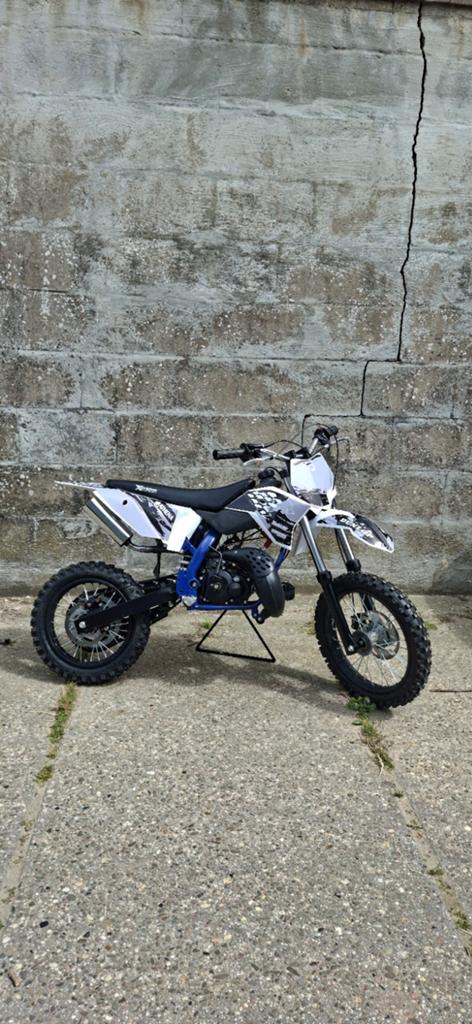 Mooie crossmotor/pitbike - Zo goed als nieuw!, Ophalen, Zo goed als nieuw, 49 cc, Overige merken