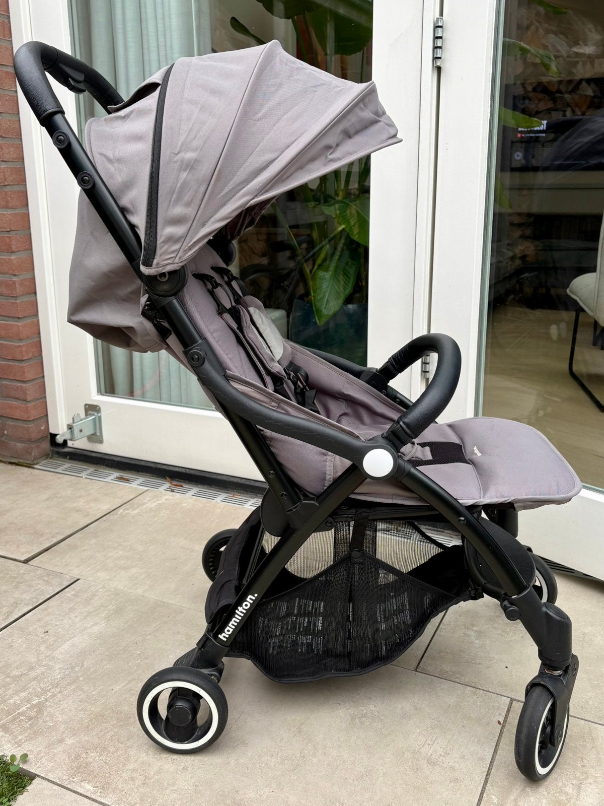 Hamilton buggy, Kinderen en Baby's, Ophalen, Zo goed als nieuw, Overige merken, Verstelbare rugleuning