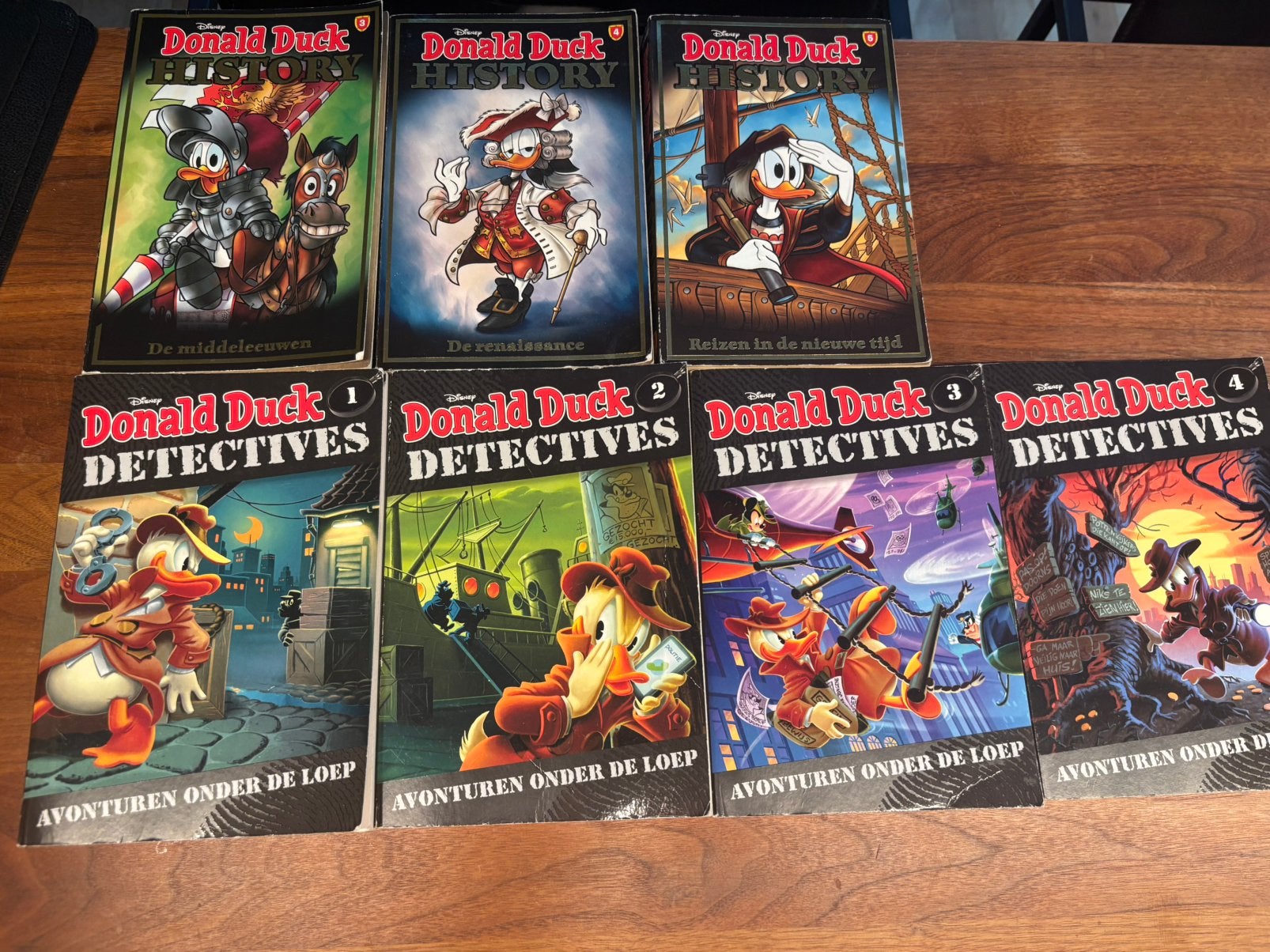 Donald Duck pockets History en Detectives, Ophalen of Verzenden, Zo goed als nieuw