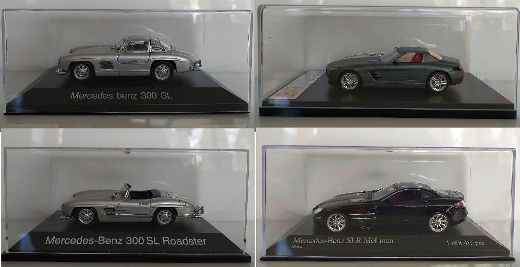 Mercedes 300 SL 300 SL Roadster AMG SLS SLR McLaren 1:43, Ophalen of Verzenden, Nieuw, Auto, Overige merken