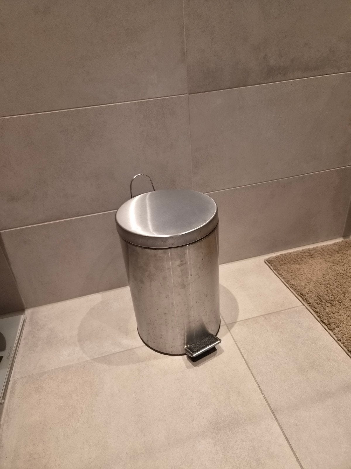 Pedaalemmer 38cm hoog, Ophalen, Gebruikt