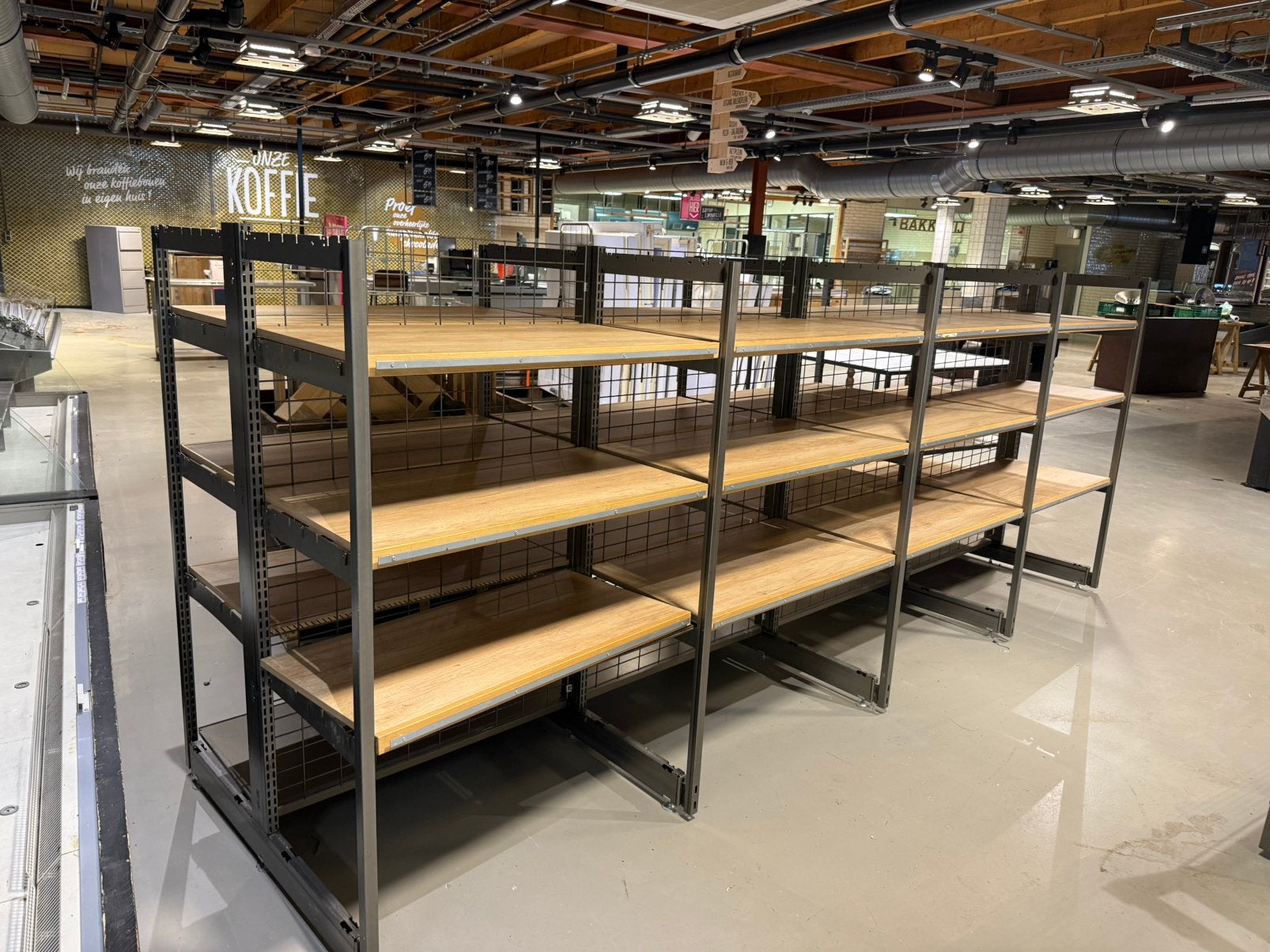 Winkelstellingen Gondolastellingen 3x4m + 1x7m Compleet, Ophalen
