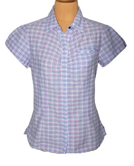 The North Face geruite blouse, shirt, Mt. M, The North Face, Verzenden, Zo goed als nieuw, Maat 38/40 (M)